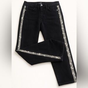 Tommy Bahama Black Denim High Rise Ankle Jeans